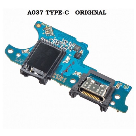 Γνήσια πλακέτα τροφοδοσίας Samsung A037G Galaxy A03s Charging SUB Board Connector TYPE-C Bulk (ORIGINAL) EU VERSION