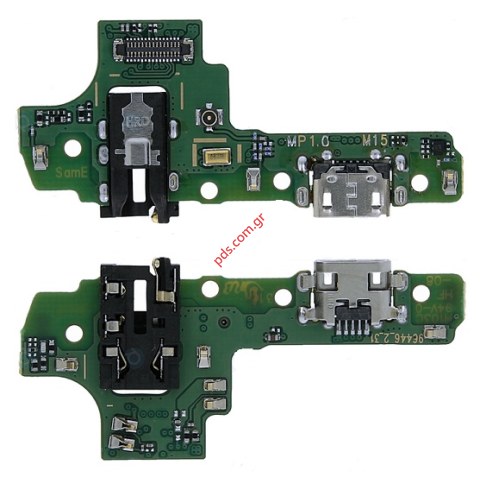 Γνήσια πλακέτα τροφοδοσίας Samsung Galaxy A10s (SM-A107F) M15 SUB PBA Charging connector MicroUSB TYPE-B M15 VERSION (NOT FOR EU)