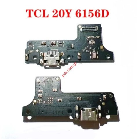 Original charge board TCL 20Y (T6156D) Connector port Microusb B Bulk Original charge board TCL 20Y (T6156D) Connector port Microusb B Bulk