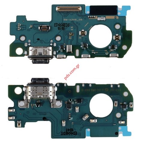 Γνήσιο Πλακετάκι Φόρτισης Samsung Galaxy A34 5G A346B USB TYPE-C Flex SUB Charge Board Blister