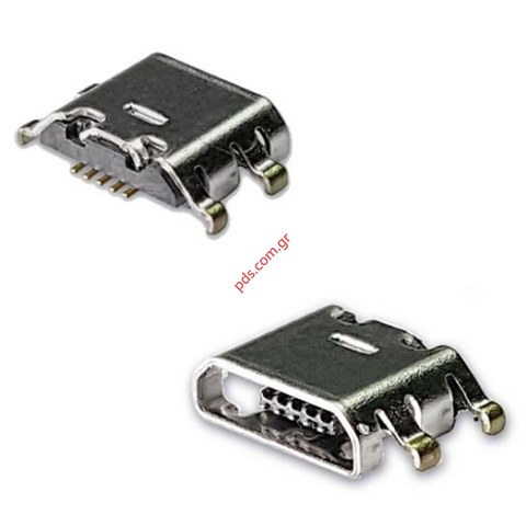 Original charging connector Alcatel Microusb port. Original charging connector Alcatel Microusb port.