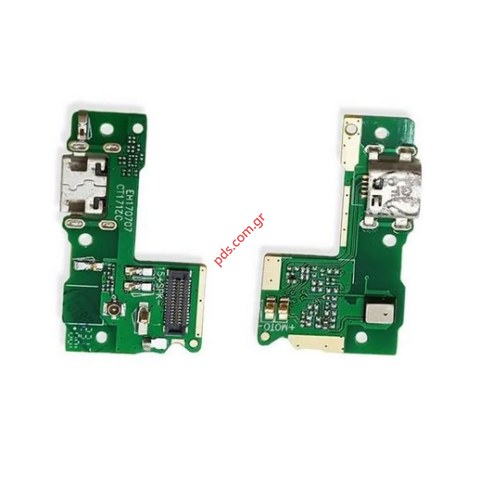 Charging board Huawei P9 Lite Mini, Y6 PRO 2017 OEM USB port MicroUSB B with microfone Charging board Huawei P9 Lite Mini, Y6 PRO 2017 OEM USB port MicroUSB B with microfone