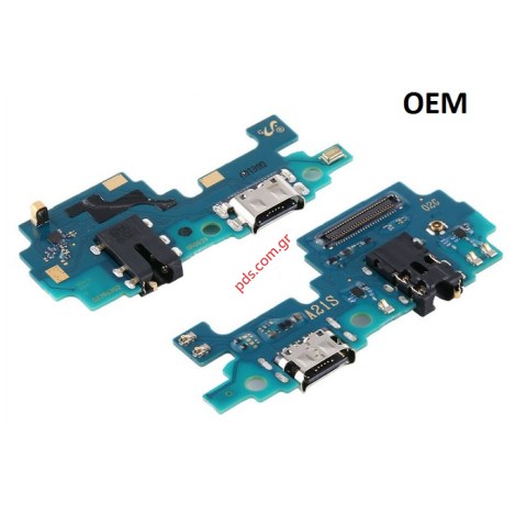 Πλακέτα φόρτισης Samsung A21s A217F USB (OEM) Sub Board TYPE-C Connector Bulk