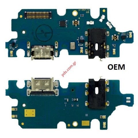 Πλακέτα φόρτισης Samsung Galaxy A13 SM-A135F OEM Charging SUB Board MicroUSB TYPE-C Connector port Bulk 