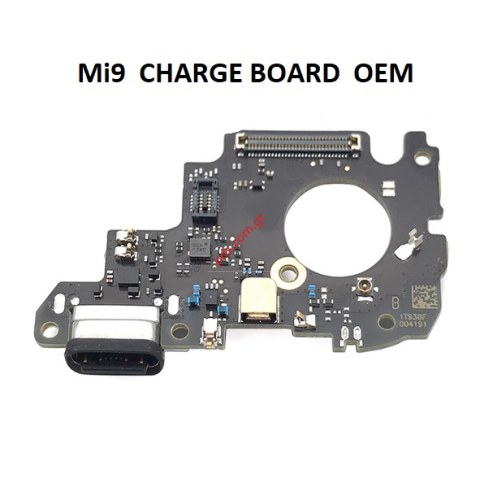 Πλακέτα φόρτισης Xiaomi 9T (M1902F1G) SUB USB TYPE-C Charging Board Audio jack Microfone Πλακέτα φόρτισης Xiaomi 9T (M1902F1G) SUB USB TYPE-C Charging Board Audio jack Microfone
