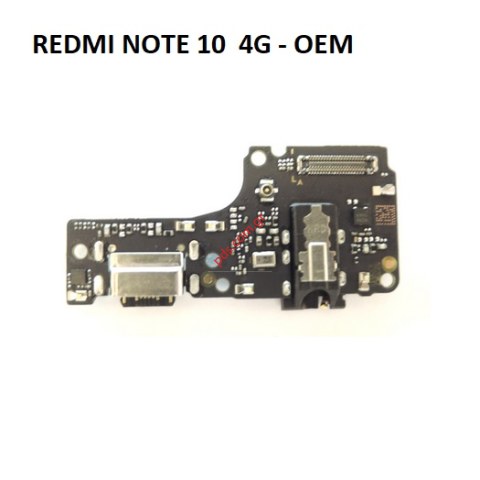 Charging board XIAOMI Redmi Note 10 4G (M2201K7AG) OEM PBA Board with Charge Port Micro USB TYPE-C Bulk