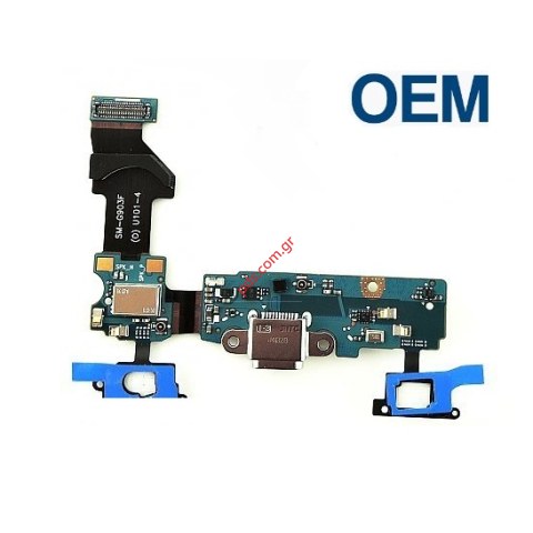 Charging OEM MicroUSB Samsung SM-G903F Galaxy S5 Neo flex cable connector port SUB PBA Charging OEM MicroUSB Samsung SM-G903F Galaxy S5 Neo flex cable connector port SUB PBA