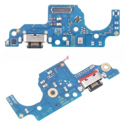 Πλακέτα τροφοδοσίας Motorola G24 (XT-2423) 2024 Charge board Connector Port TYPE-C & Microphone Bulk 