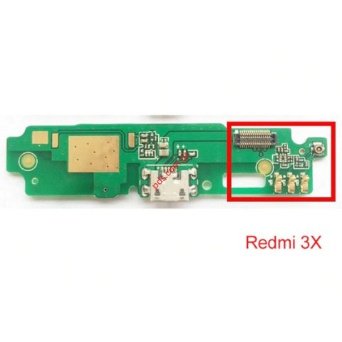 Πλακέτα τροφοδοσίας (OEM) Xiaomi Redmi 3x Microusb Charging connector. Πλακέτα τροφοδοσίας (OEM) Xiaomi Redmi 3x Microusb Charging connector.