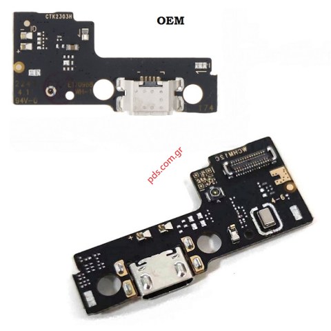 Πλακέτα τροφοδοσίας Xiaomi Redmi 12C 4G (22120RN86G) OEM Charge board Connector TYPE-C & Microphone Bulk Πλακέτα τροφοδοσίας Xiaomi Redmi 12C 4G (22120RN86G) OEM Charge board Connector TYPE-C & Microphone Bulk