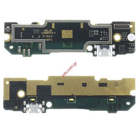 Πλακέτα τροφοδοσίας Xiaomi Redmi Note 3 Pro H3B (for 30pin) Charging board MicroUSB Connector SNAPDRAGON Proccesor Πλακέτα τροφοδοσίας Xiaomi Redmi Note 3 Pro H3B (for 30pin) Charging board MicroUSB Connector SNAPDRAGON Proccesor
