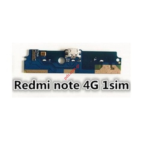 Charging connetor Board Xiaomi Redmi Note 4G 1 SIM MicroUSB 