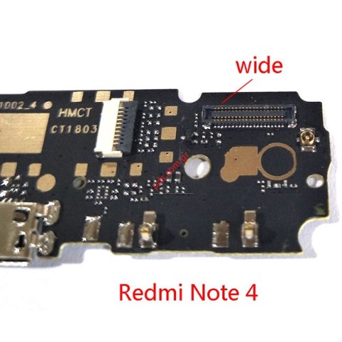 Σύστημα τροφοδοσίας Xiaomi Redmi Note 4x Wide Version MEDIATEK X20 CPU MicroUSB Charging connetor Board port Σύστημα τροφοδοσίας Xiaomi Redmi Note 4x Wide Version MEDIATEK X20 CPU MicroUSB Charging connetor Board port