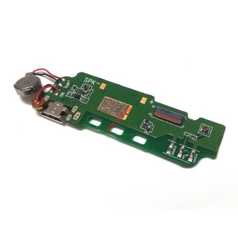 Charging Port Connector ZTE Blade L5 Dock USB Flex Cable PCB Board + Vibrator Charging Port Connector ZTE Blade L5 Dock USB Flex Cable PCB Board + Vibrator