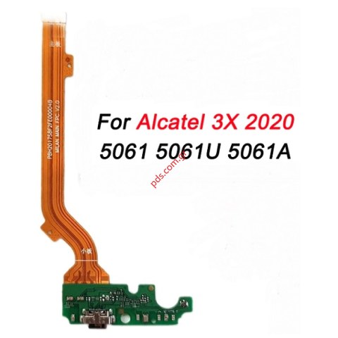 Ταινία Alcatel 3X (50601U) 2020 OEM Flex cable charging Connector TYPE-C Bulk