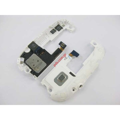 Γνήσιο μεγάφωνο μουσικής Samung i9300 Galaxy S III White speaker buzzer module σε λευκό χρώμα