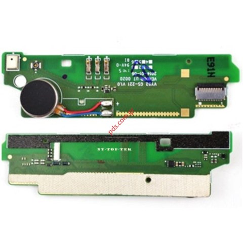 Γνήσια πλακέτα μικροφώνου Sony D2303 Xperia M2 και μοτέρ δόνησης