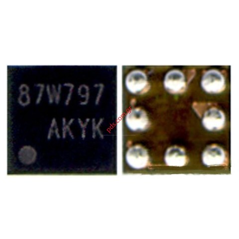 Γνήσιο ολοκληρωμένο Nokia White LED DRIVER 4LEDS 500mw 8bump USMD8 