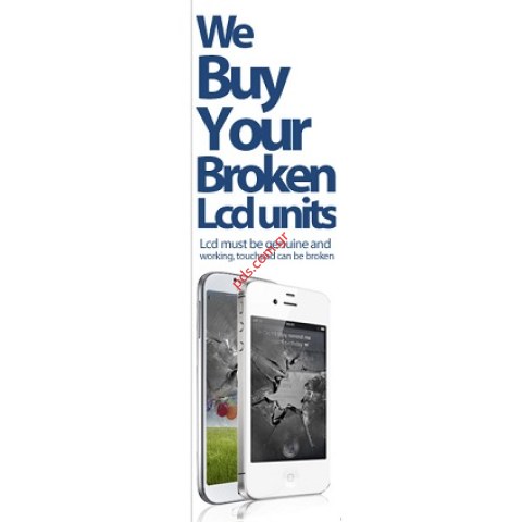 We buy all Lcd display SAMSUNG, iPhone with broken the glass only (LCD must work perfect) We buy all Lcd display SAMSUNG, iPhone with broken the glass only (LCD must work perfect)