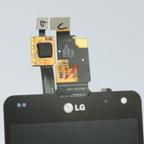 External (OEM) LG Optimus G E975 Black LCD with touch screen digitizer 