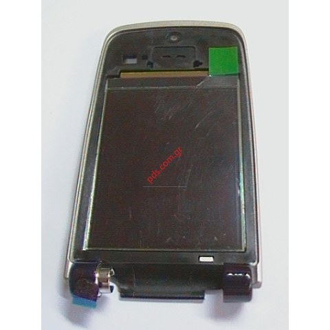Original Nokia 6600Fold double lcd set Upper Hinge Cover, B Cover Black/Blue