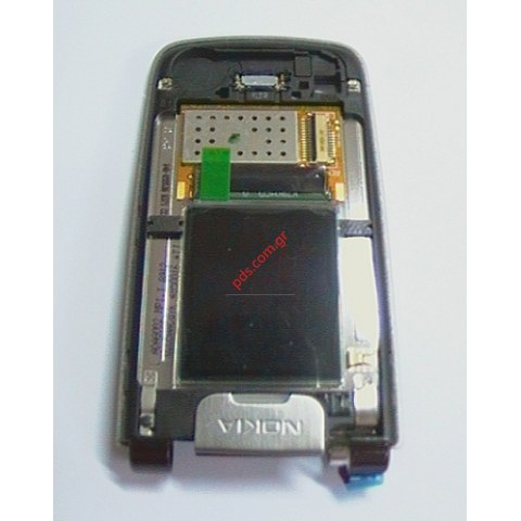 Original Nokia 6600Fold double lcd set Upper Hinge Cover, B Cover Black/Blue Original Nokia 6600Fold double lcd set Upper Hinge Cover, B Cover Black/Blue