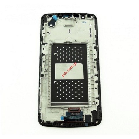 Original set LCD LG K420N K10 2016 Black (Front cover with touch screen and TFT LCD display) 