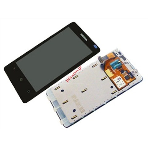 Original complete set LCD Display Nokia Lumia 800 (Front Cover, Display, Touch Screen, Display Glass).