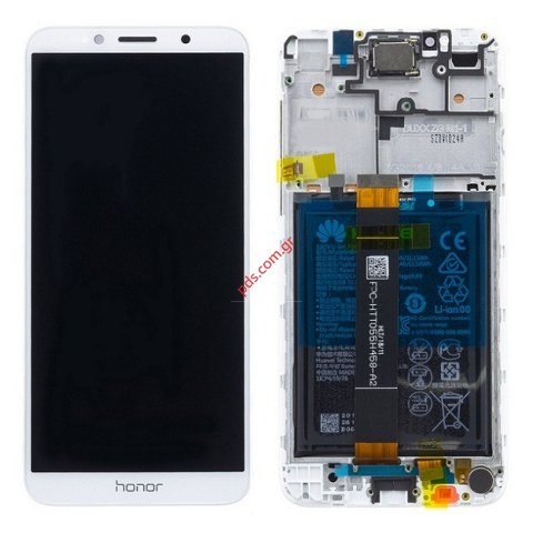 Original full Set LCD Huawei Honor 7s (DUA-L22) White color Display with Touch screen and digitizer panel with battery and frame Original full Set LCD Huawei Honor 7s (DUA-L22) White color Display with Touch screen and digitizer panel with battery and frame