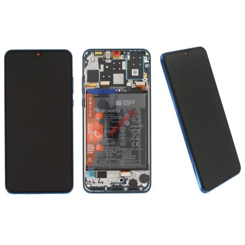 Original LCD Huawei P30 Lite New Edition (MAR-L21BX) Blue Display front cover + LCD + digitizer + battery SVP ORIGINAL BOX Original LCD Huawei P30 Lite New Edition (MAR-L21BX) Blue Display front cover + LCD + digitizer + battery SVP ORIGINAL BOX
