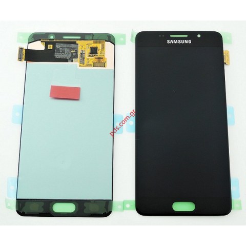 Γνήσια οθόνη LCD Black Samsung Galaxy A510F (A5) 2016 Black Gold Touch with digitizer σε μαύρο χρυσό χρώμα