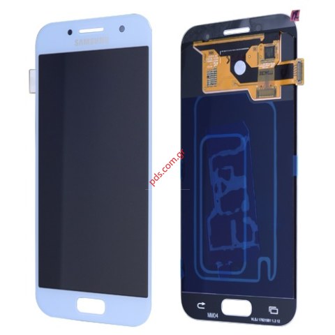 Γνήσια οθόνη LCD Blue Samsung SM-A320 Galaxy A3 (2017) σε μπλέ χρώμα Display+Touch Digitizer