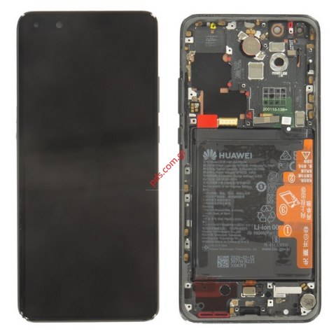 Γνήσια οθόνη LCD Huawei P40 Pro (ELS-NX9) Black σε μαύρο χρώμα με μπαταρία και πλαίσιο frame (ORIGINAL) Γνήσια οθόνη LCD Huawei P40 Pro (ELS-NX9) Black σε μαύρο χρώμα με μπαταρία και πλαίσιο frame (ORIGINAL)