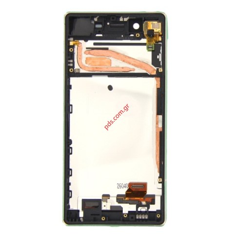 Original set LCD Lime Sony F5121 Xperia X, F5122 Xperia X Dual Front cover with touch screen and lcd display 