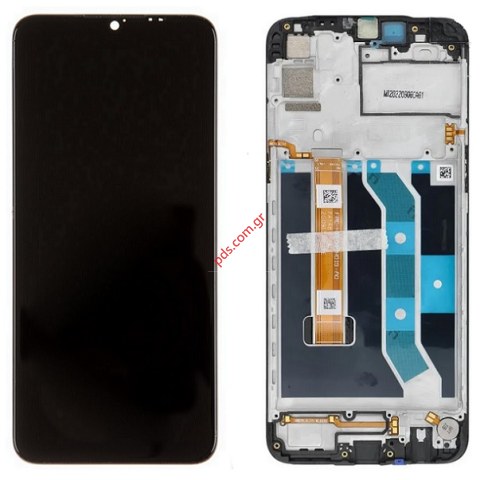 Γνήσια οθόνη LCD Realme 6i (RMX 2040) 2020 Black Display IPS Touch screen digitizer W/FRAME Bulk