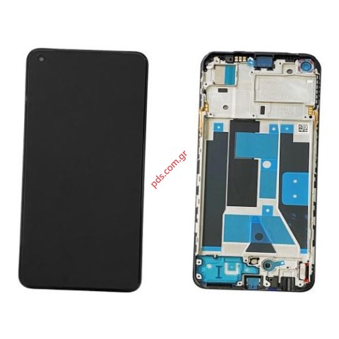 Γνήσια οθόνη LCD Realme 9 (RMX3521) 2022 4G Black W/Frame Display with touch screen and digitizer Box ORIGINAL SVP BOX