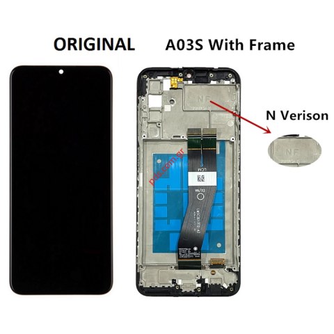 Γνήσια οθόνη LCD Samsung A037G Galaxy A03s WFRAME (N VERSION) ORIGINAL