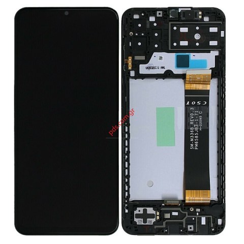 Γνήσια οθόνη LCD Samsung A13s Galaxy A137F 4G 7/2022 (W/FRAME) Box (VERSION FLEX C50T) ORIGINAL