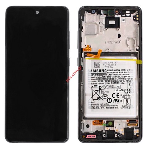 Original set LCD Samsung A526 Galaxy A52 4G/5G Black with frame Original set LCD Samsung A526 Galaxy A52 4G/5G Black with frame