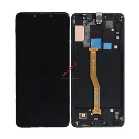 Γνήσια οθόνη LCD Samsung Galaxy A9 SM-A920F Black Display AMOLED Touch Screen & Digitizer σε μαύρο χρώμα