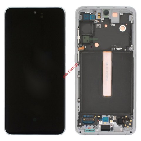 Γνήσια οθόνη LCD Samsung Galaxy S21 FE SM-G990B White SVP BOX ORIGINAL Γνήσια οθόνη LCD Samsung Galaxy S21 FE SM-G990B White SVP BOX ORIGINAL