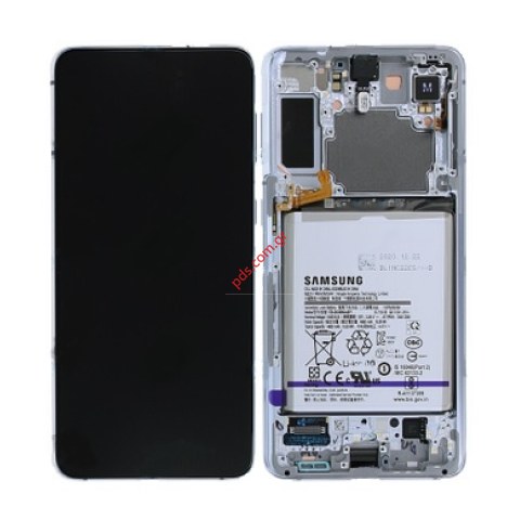Γνήσια οθόνη LCD Samsung Galaxy S21 Plus (SM-G996B) Silver Phantom σε ασημί χρώμα ORIGINAL Γνήσια οθόνη LCD Samsung Galaxy S21 Plus (SM-G996B) Silver Phantom σε ασημί χρώμα ORIGINAL