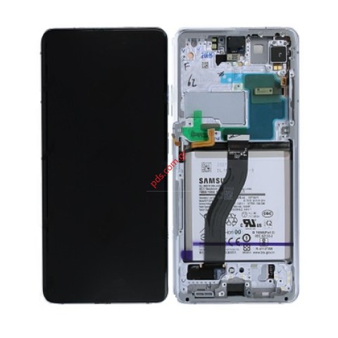 Γνήσια οθόνη LCD Samsung Galaxy S21 ULTRA (SM-G998B) Silver Phantom σε ασημί χρώμα ORIGINAL Γνήσια οθόνη LCD Samsung Galaxy S21 ULTRA (SM-G998B) Silver Phantom σε ασημί χρώμα ORIGINAL