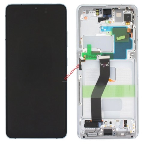Γνήσια οθόνη LCD Samsung Galaxy S21 ULTRA (SM-G998B) Silver Phantom σε ασημί χρώμα ORIGINAL (NO BATTERY) Γνήσια οθόνη LCD Samsung Galaxy S21 ULTRA (SM-G998B) Silver Phantom σε ασημί χρώμα ORIGINAL (NO BATTERY)