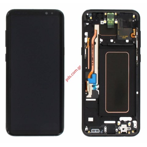 Γνήσια οθόνη LCD σετ Black Samsung SM-G955 Galaxy S8+ Plus σε μαύρο χρώμα (ΑΝΑΛΑΜΒΑΝΟΥΜΕ ΤΗΝ ΑΝΤΙΚΑΤΑΣΤΑΣΗ) Γνήσια οθόνη LCD σετ Black Samsung SM-G955 Galaxy S8+ Plus σε μαύρο χρώμα (ΑΝΑΛΑΜΒΑΝΟΥΜΕ ΤΗΝ ΑΝΤΙΚΑΤΑΣΤΑΣΗ)