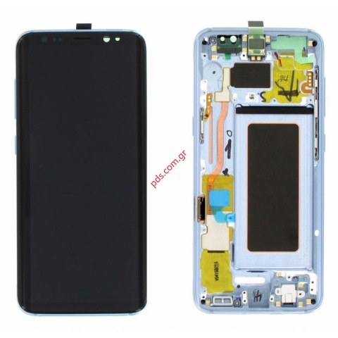 Γνήσια οθόνη LCD σετ Blue Samsung SM-G950 Galaxy S8 σε μπλέ χρώμα (ΑΝΑΛΑΜΒΑΝΟΥΜΕ ΤΗΝ ΑΝΤΙΚΑΤΑΣΤΑΣΗ)