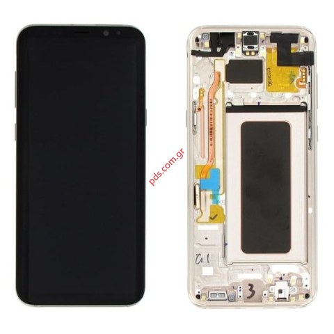 Γνήσια οθόνη LCD set Grey Samsung N950 Galaxy Note 8 (Service Pack) σε γκρί χρώμα Display withTouch screen digitizer frame Unit με την πρόσοψη Γνήσια οθόνη LCD set Grey Samsung N950 Galaxy Note 8 (Service Pack) σε γκρί χρώμα Display withTouch screen digitizer frame Unit με την πρόσοψη