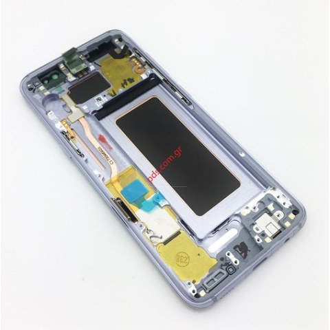 Γνήσια οθόνη LCD σετ Purple Samsung SM-G950 Galaxy S8 (Orchid Grey) σε μωβ βιολετί χρώμα (ΑΝΑΛΑΜΒΑΝΟΥΜΕ ΤΗΝ ΑΝΤΙΚΑΤΑΣΤΑΣΗ)