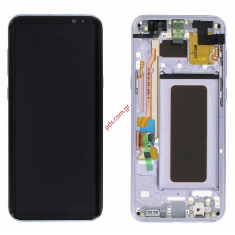Γνήσια οθόνη LCD σετ Purple Samsung SM-G955 Galaxy S8+ Plus (Orchid Grey Violet) σε μωβ βιολετί χρώμα (ΑΝΑΛΑΜΒΑΝΟΥΜΕ ΤΗΝ ΑΝΤΙΚΑΤΑΣΤΑΣΗ) Γνήσια οθόνη LCD σετ Purple Samsung SM-G955 Galaxy S8+ Plus (Orchid Grey Violet) σε μωβ βιολετί χρώμα (ΑΝΑΛΑΜΒΑΝΟΥΜΕ ΤΗΝ ΑΝΤΙΚΑΤΑΣΤΑΣΗ)