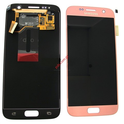 Γνήσια οθόνη LCD set Samsung Galaxy S7 (SM-G930F) Display Pink/Gold σε χρυσό ρόζ χρώμα Γνήσια οθόνη LCD set Samsung Galaxy S7 (SM-G930F) Display Pink/Gold σε χρυσό ρόζ χρώμα